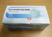 Non-Woven Face Mask - Earloop 3ply